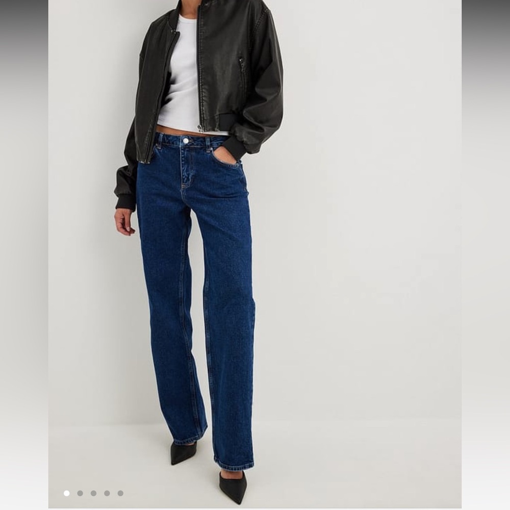 NAKD Straight Mid-Waist Jeans NWOT